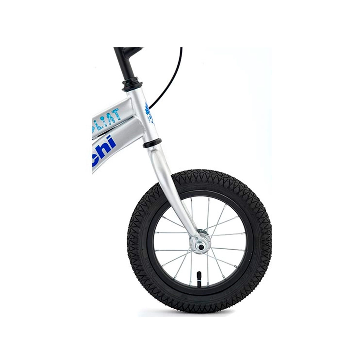 BICILETA INFANTIL BIANCHI GOLIAT PLATA METÁLICO ARO 12  - 3