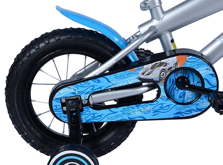 BICICLETA INFANTIL BIANCHI HOT WHEELS PLATA ARO 12 - 4