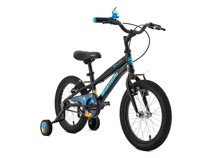 BICICLETA INFANTIL BIANCHI GOLIAT NEGRO ARO 16 - 2
