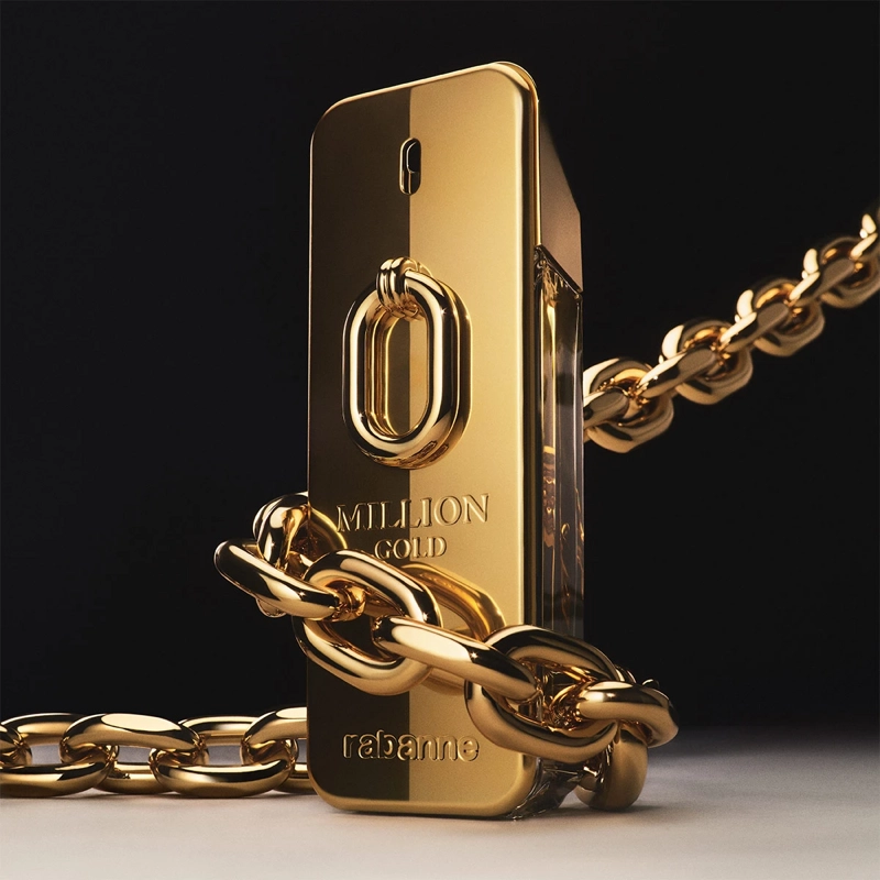PERFUME RABANNE MILLION GOLD HOMBRE EDP 200 ML - 7