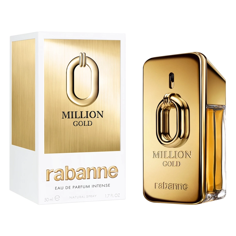 PERFUME RABANNE MILLION GOLD HOMBRE EDP 50 ML - 2
