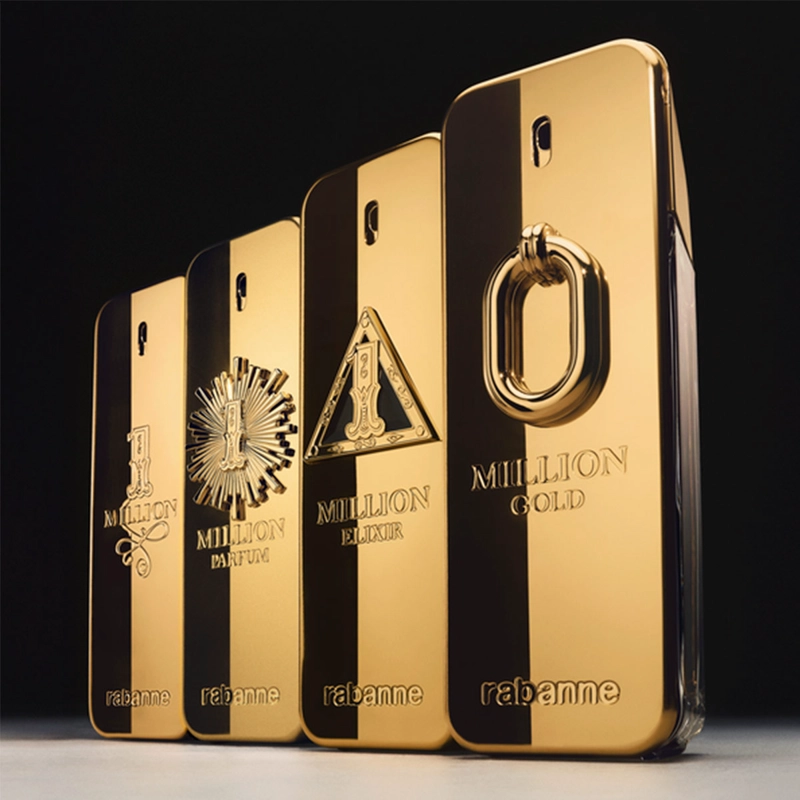 PERFUME RABANNE MILLION GOLD HOMBRE EDP 50 ML - 6