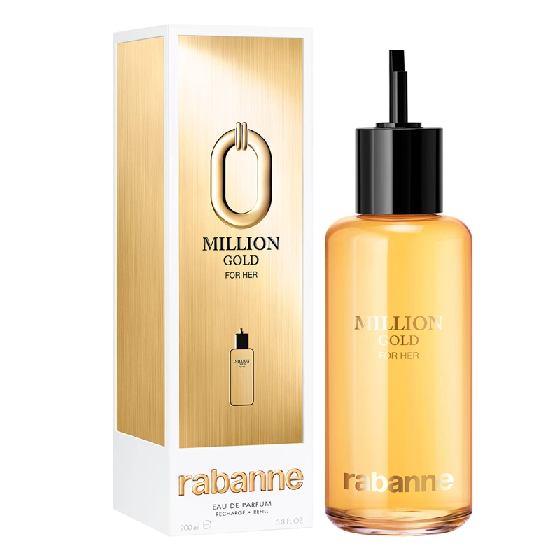 PERFUME REFILL RABANNE MILLION GOLD FOR HER MUJER EDP 200 ML - 2