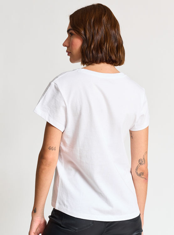 POLERA MANGA CORTA ALGODÓN MUJER PEPE JEANS GIO - 2