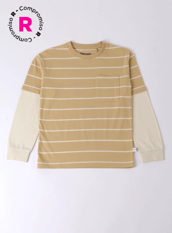 POLERA MANGA LARGA NIÑO HARVEST