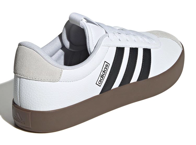 ZAPATILLAS HOMBRE ADIDAS URBANO BLANCO VL COURT 3.0 GAMUZA - 5