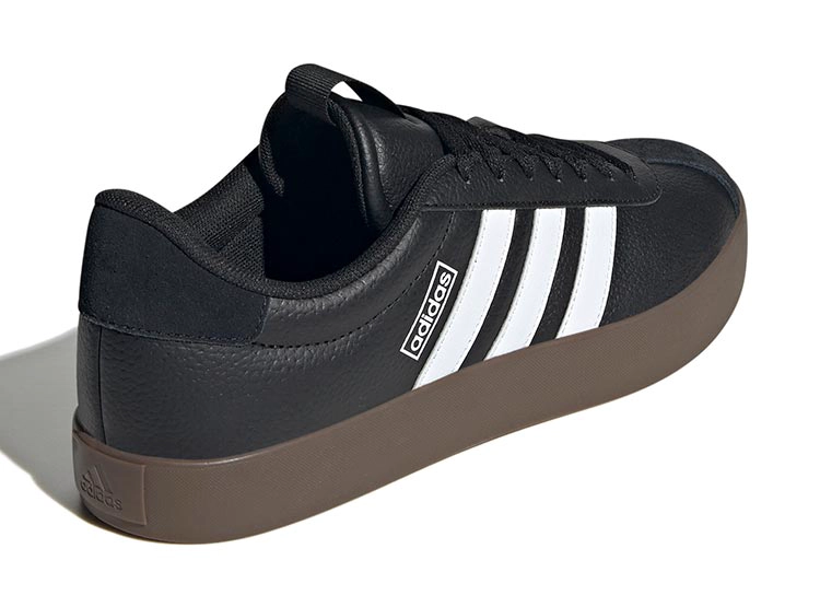 ZAPATILLAS HOMBRE ADIDAS URBANO NEGRO VL COURT 3.0 CUERO - 5