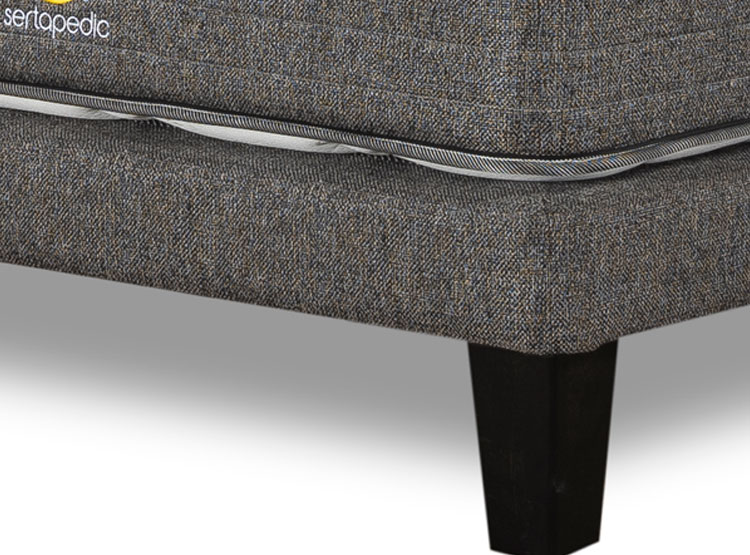 CAMA EUROPEA SERTA SERTAPEDIC 1.5 PLAZAS GRIS - 4