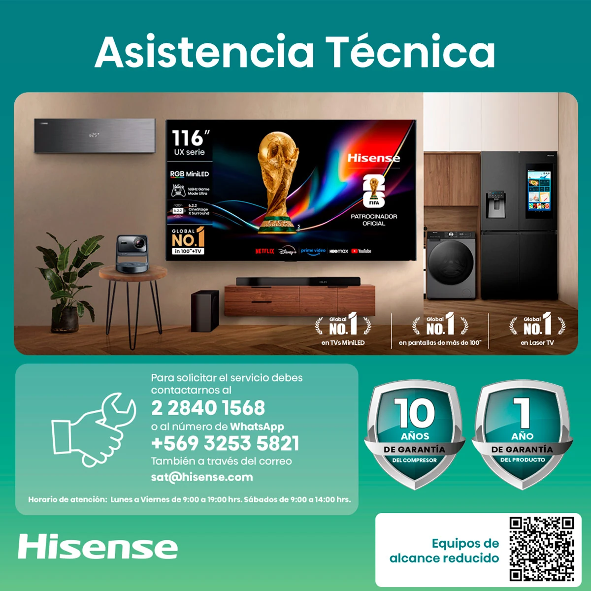 REFRIGERADOR SIDE BY SIDE HISENSE 456L NO FROST RQ5P470NECF - 11