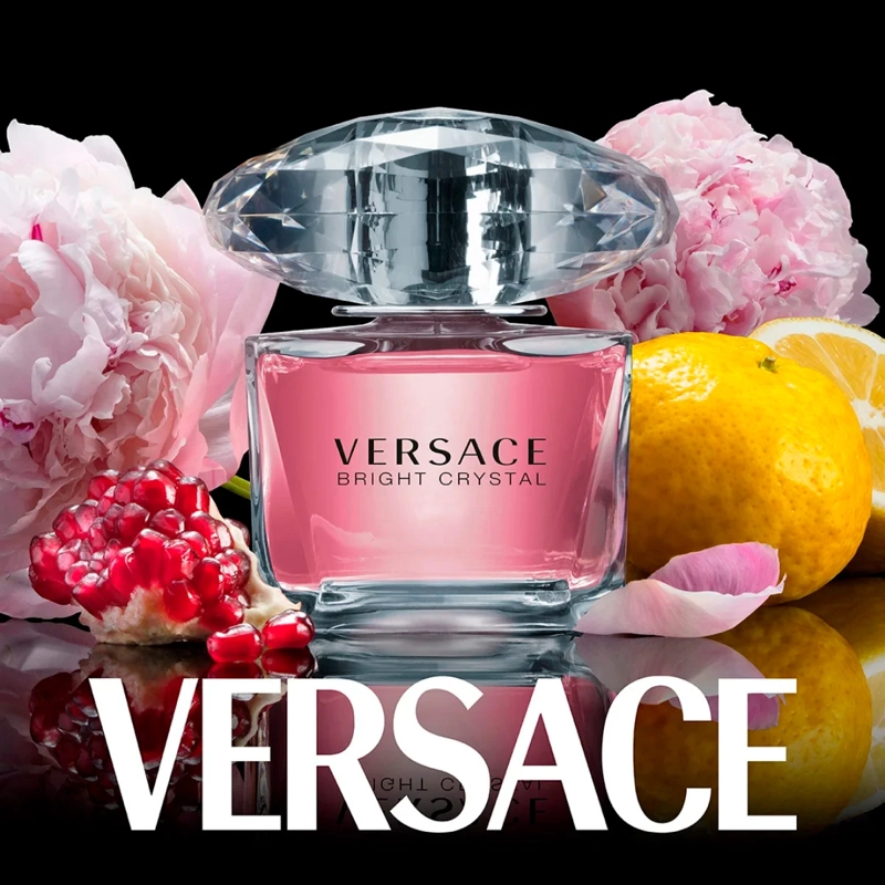 PERFUME VERSACE BRIGHT CRYSTAL PARFUM MUJER 90 ML - 4
