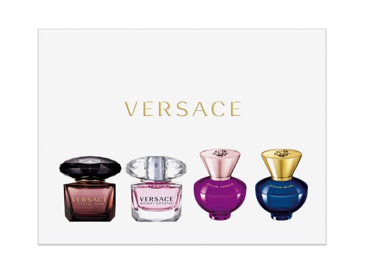 PERFUMES MINIATURAS VERSACE CRYSTAL EDP MUJER 4 X 5 ML - 6