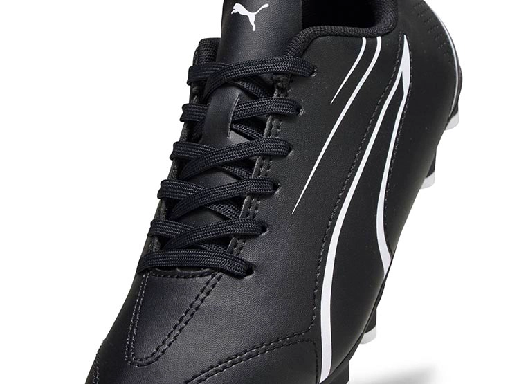ZAPATILLAS UNISEX INFANTIL PUMA FÚTBOL NEGRO VITORIA FG/AG JR - 5