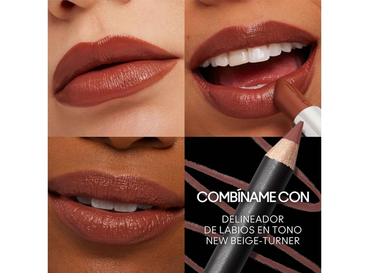 LABIAL M.A.C MACXIMAL SATIN LIPSTICK - 7