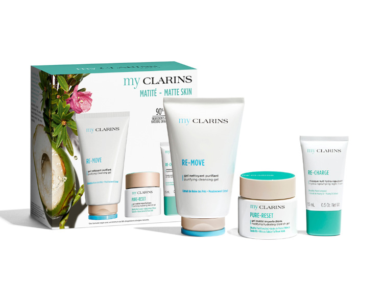 Ripley - SET MY CLARINS PREMIUM MATIFYING