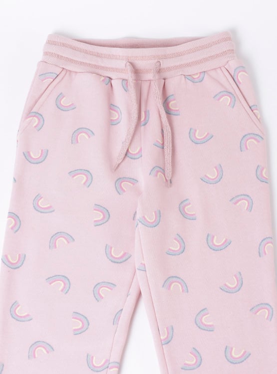 PANTALÓN BUZO NIÑA HARVEST ESTAMPADO - 3