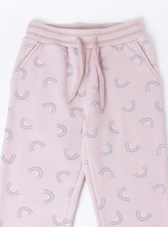 PANTALÓN BUZO NIÑA HARVEST ESTAMPADO - 3