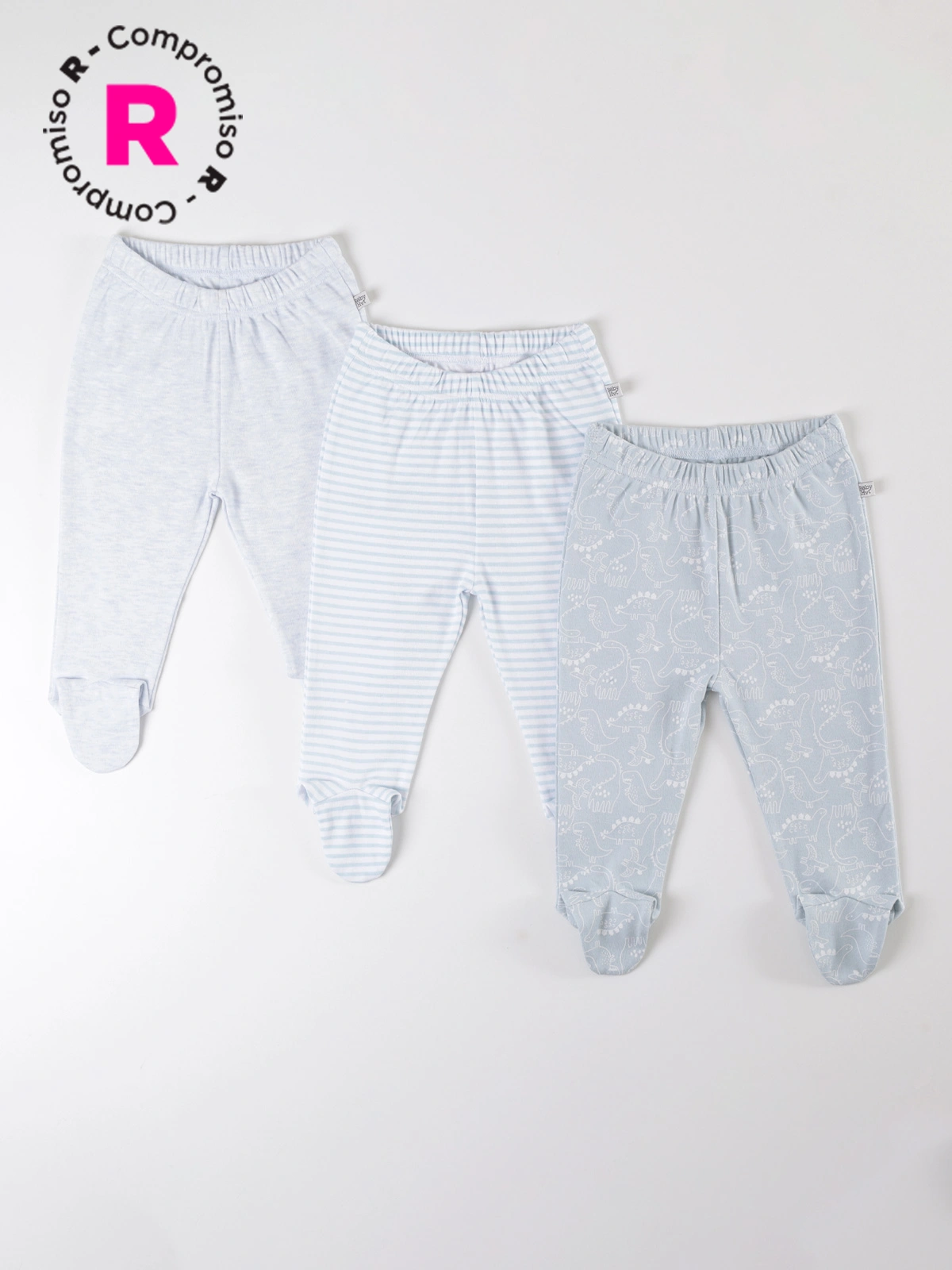 TRIPACK PATITAS UNISEX BABY HARVEST - 1