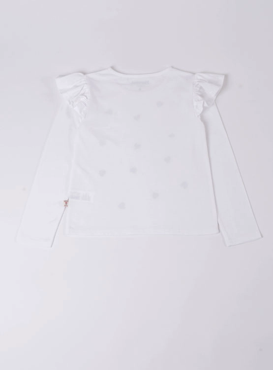 POLERA MANGA LARGA ALGODÓN NIÑA HARVEST LENTEJUELAS - 2