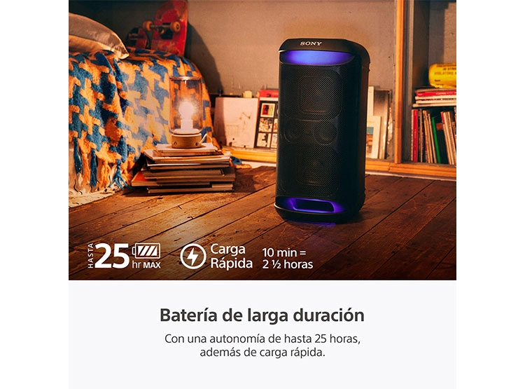 PARLANTE BLUETOOTH SONY SRS-XV500/BCLA9 - 5