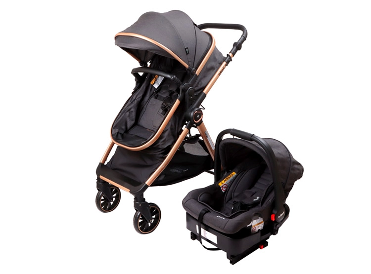 COCHE TRAVEL SYSTEM INFANTI ROMANZO X1-D NEGRO BRONCE - 1