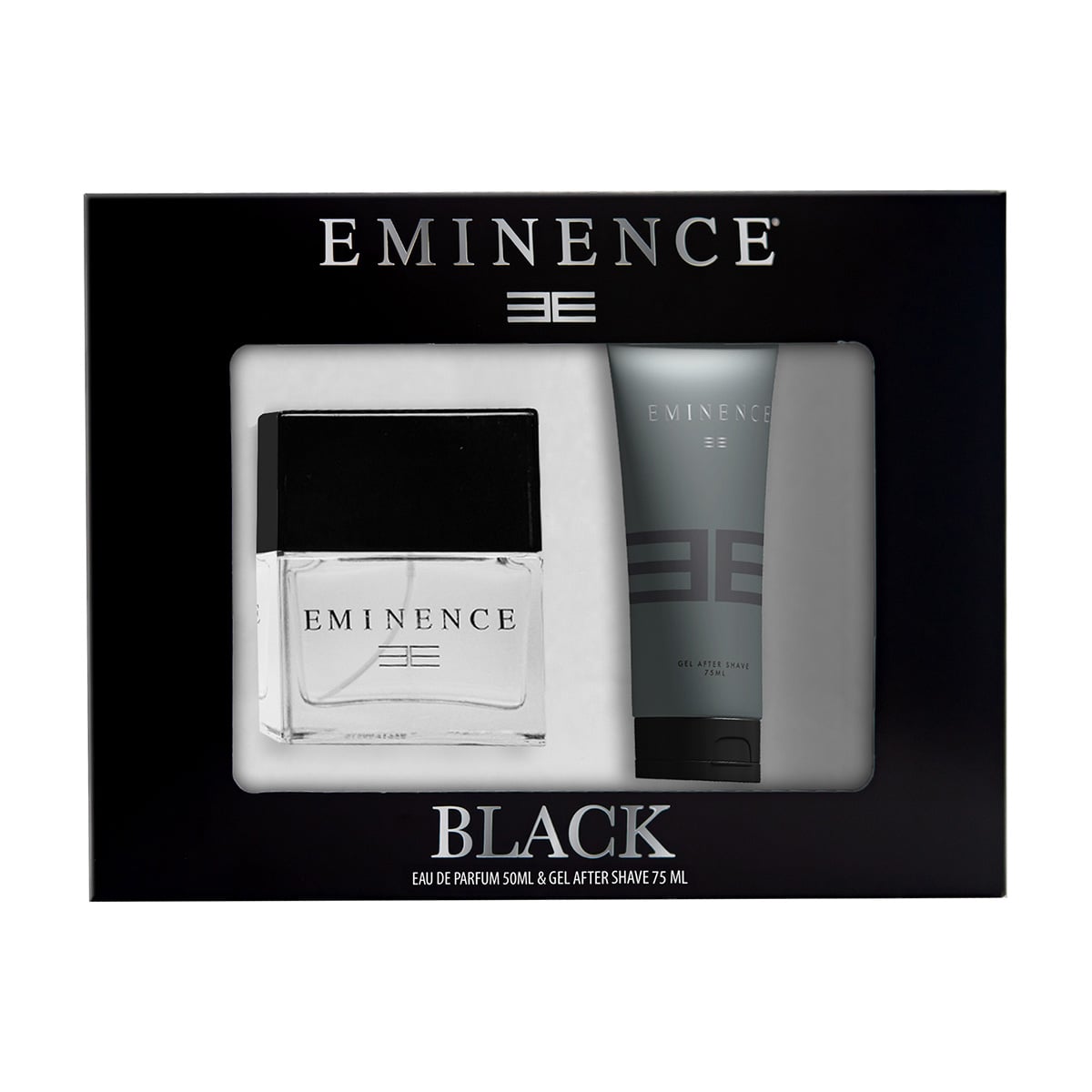 SET EMINENCE BLACK HOMBRE EDP 50 ML + AFTER SHAVE 75 ML - 1