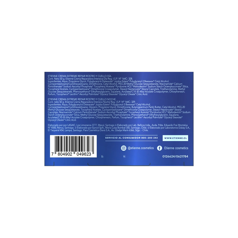 PACK ETIENNE EXTREME REPAIR DÍA 50 GR + NOCHE 50 GR - 2