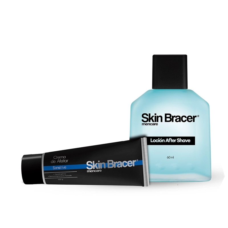 SET ETIENNE SKIN BRACER CREMA DE AFEITAR SENSITIVE 100 GR + LOCIÓN AFTERSHAVE 60 ML - 2