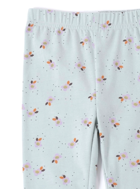 PACK CALZAS NIÑA BABY HARVEST LISA Y ESTAMPADA - 3