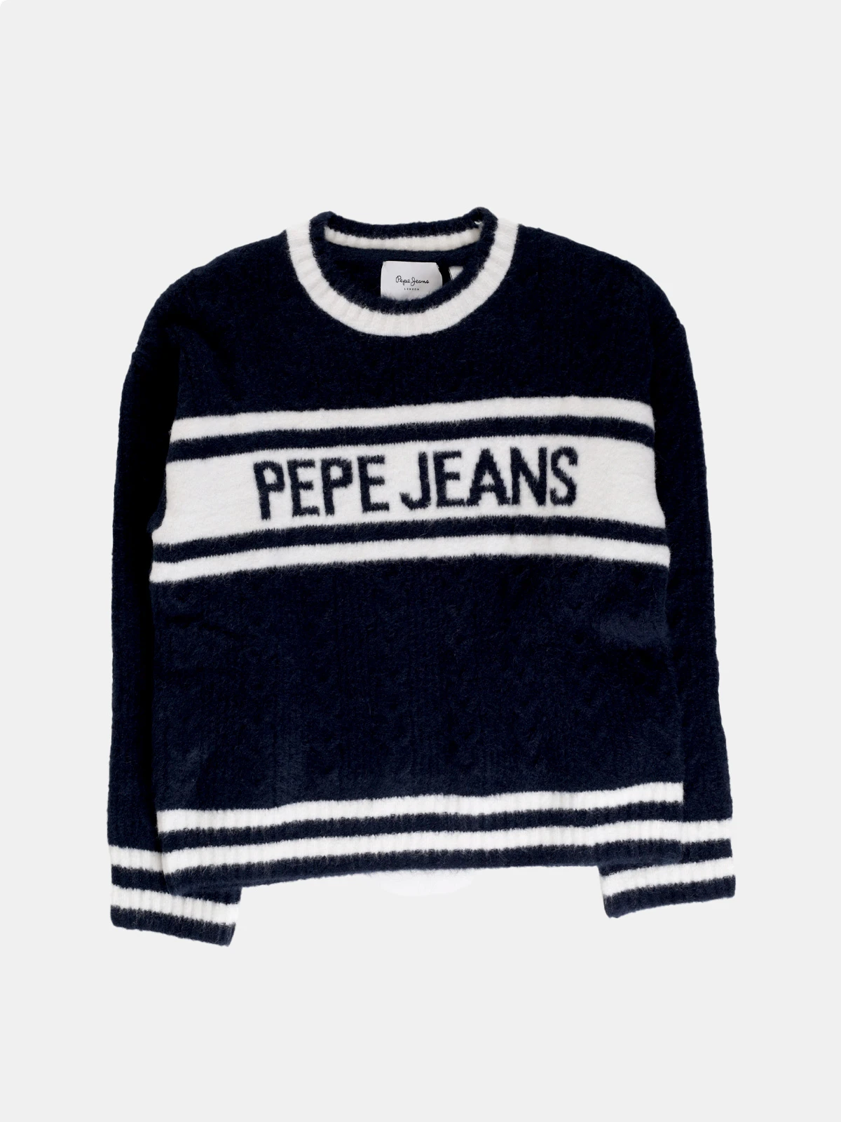 SWEATER LANA NIÑO PEPE JEANS AZUL WRENLEY - 1