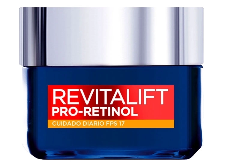 RUTINA ANTIEDAD LOREAL REVITALIFT CREMA SPF17 50 ML + SÉRUM RETINOL 30 ML - 3