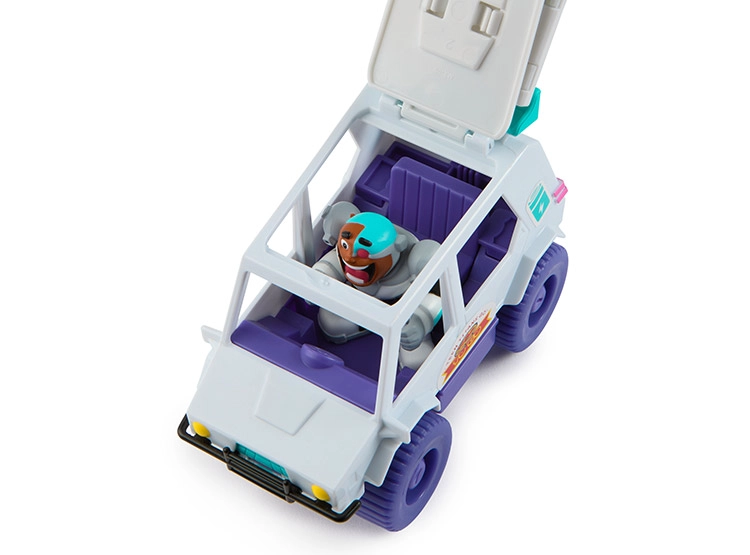 TEEN TITANS AUTO LANZADOR DE PIZZAS - 5