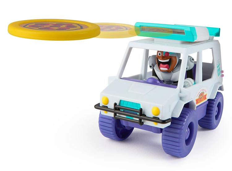TEEN TITANS AUTO LANZADOR DE PIZZAS - 6