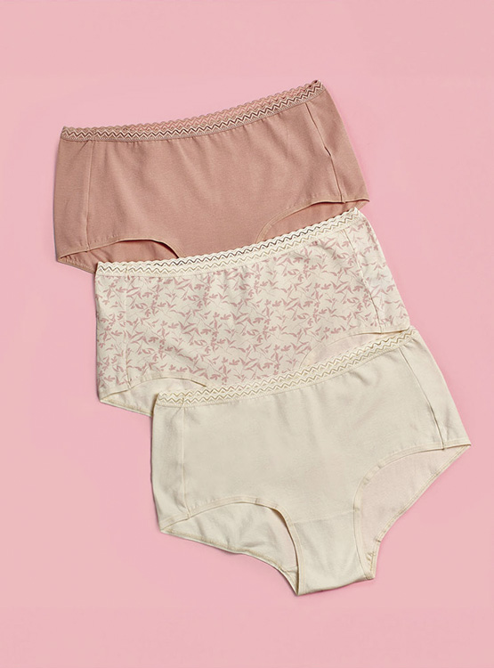 PACK 3 PANTALETAS INTIME ALTA - 8