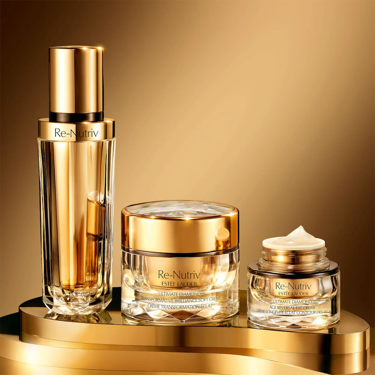 CONTORNO DE OJOS ESTÉE LAUDER ULTIMATE DIAMOND 15 ML ANTIEDAD AGE REVERSAL EYE CREAM - 6