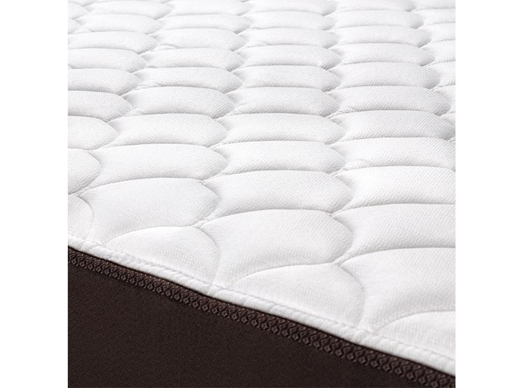 JUEGO DE DORMITORIO ROSEN CAMA EUROPEA ERGO T NEW 1 PLAZA + RESPALDO CHOCOLATE - 6