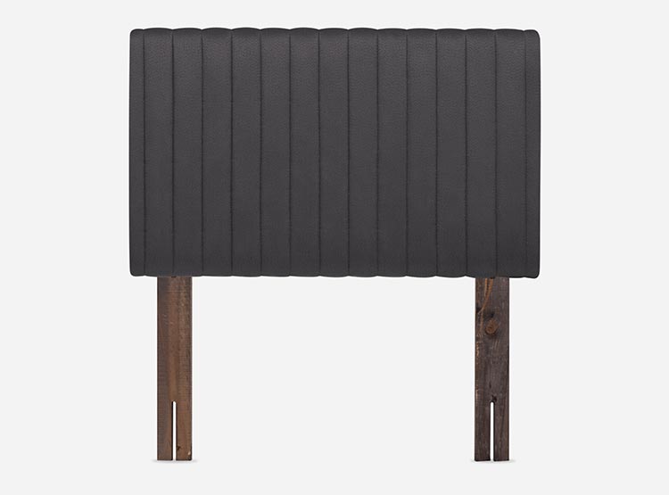 JUEGO DE DORMITORIO ROSEN CAMA EUROPEA ERGO T NEW 1 PLAZA + RESPALDO GRAFITO - 3