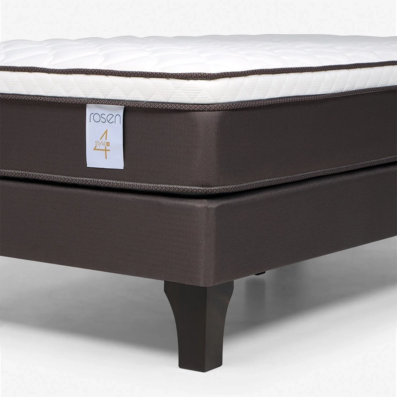 CAMA EUROPEA ROSEN NEW STYLE 4 PLUS 1.5 PLAZAS + RESPALDO LUCIO - 5