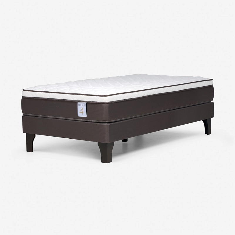 CAMA EUROPEA ROSEN NEW STYLE 4 PLUS 1.5 PLAZAS + RESPALDO LUCIO - 7