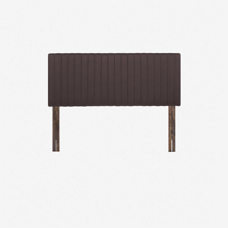 JUEGO DE DORMITORIO ROSEN CAMA EUROPEA NS4 PLUS 2 PLAZAS B/D + RESPALDO CHOCOLATE - 3