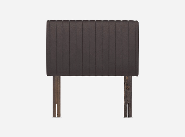 JUEGO DE DORMITORIO ROSEN CAMA NIDO ERGO T NEW 1.5 PLAZAS + RESPALDO LUCIO CHOCOLATE - 2