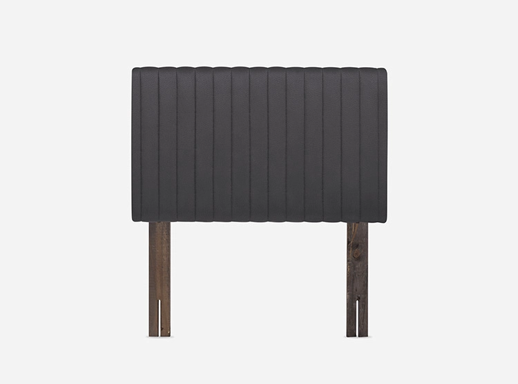 JUEGO DE DORMITORIO ROSEN CAMA NIDO ERGO T NEW 1.5 PLAZAS + RESPALDO LUCIO GRAFITO - 2