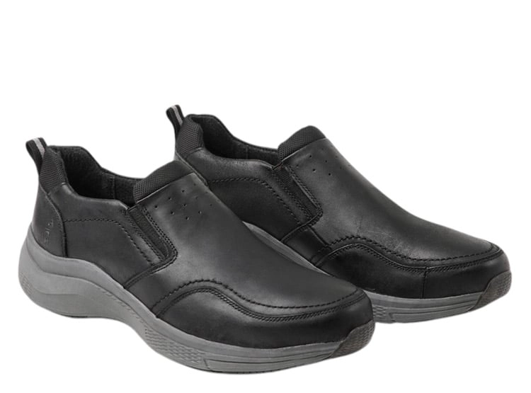 ZAPATOS CUERO HOMBRE JARMAN NEGRO LJBAW24 - 2