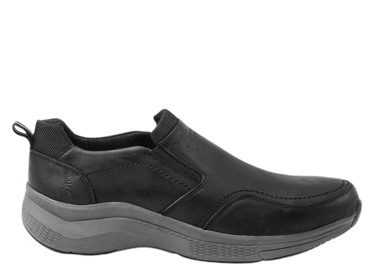 ZAPATOS CUERO HOMBRE JARMAN NEGRO LJBAW24 - 1