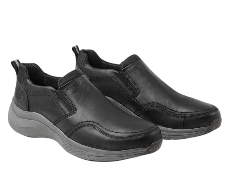 ZAPATOS CUERO HOMBRE JARMAN NEGRO LJBAW24 - 2