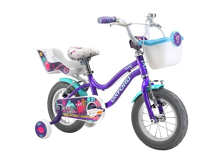 BICICLETA INFANTIL OXFORD BEAUTY MORADO ARO 12 - 2