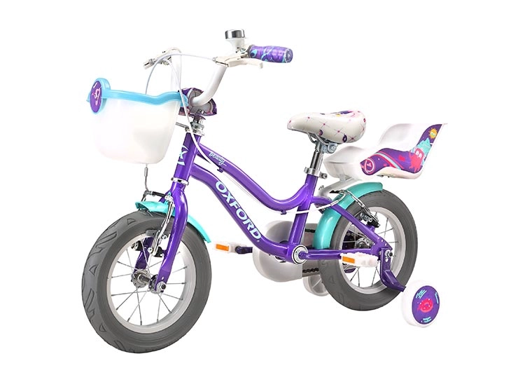 BICICLETA INFANTIL OXFORD BEAUTY MORADO ARO 12 - 3
