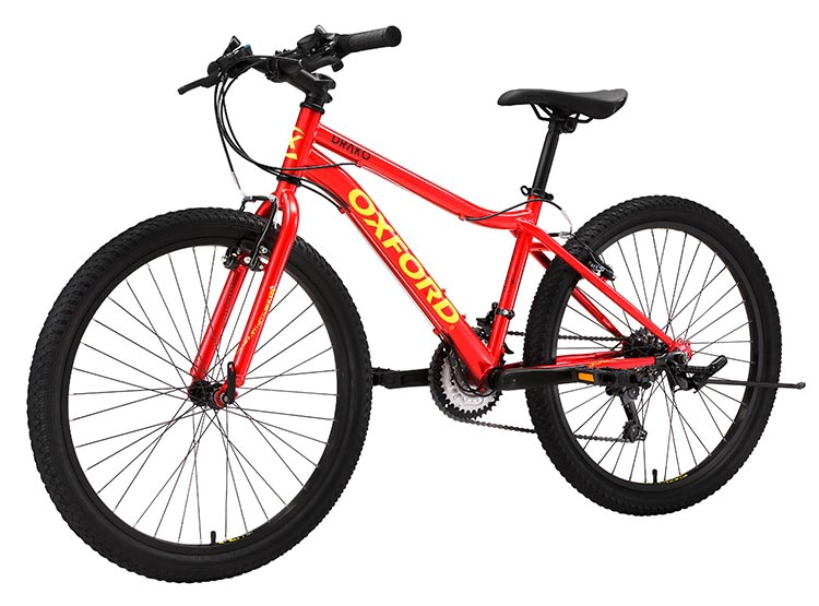 BICICLETA INFANTIL OXFORD DRAKO ROJO ARO 24 - 4