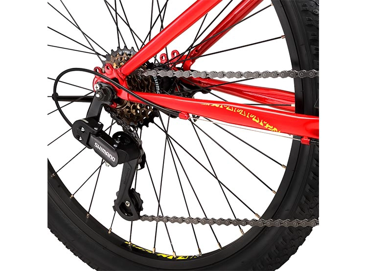 BICICLETA INFANTIL OXFORD DRAKO ROJO ARO 24 - 5