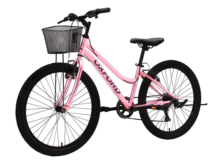 BICICLETA INFANTIL OXFORD LUNA ROSADO ARO 24 - 4