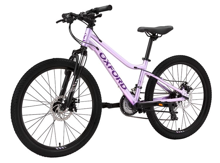 BICICLETA INFANTIL OXFORD LUNA SUSPENSIÓN LILA ARO 24 - 3
